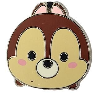 2015 Disney Pin Trading Chip And Dale Tsum Tsum Mystery Enamel Pin Authentic